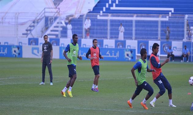 تدريبات الهلال